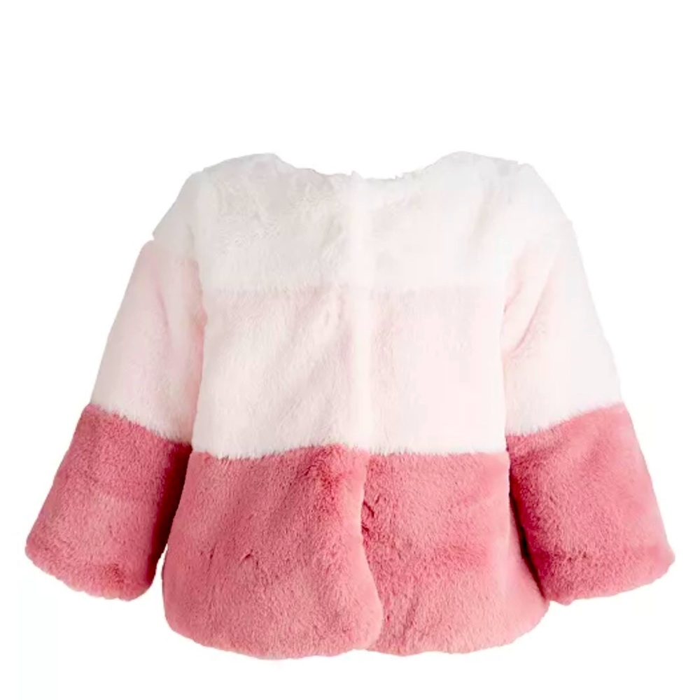 First Impressions
Baby Girl Pieced Fleece Coat, Created for Macy's.